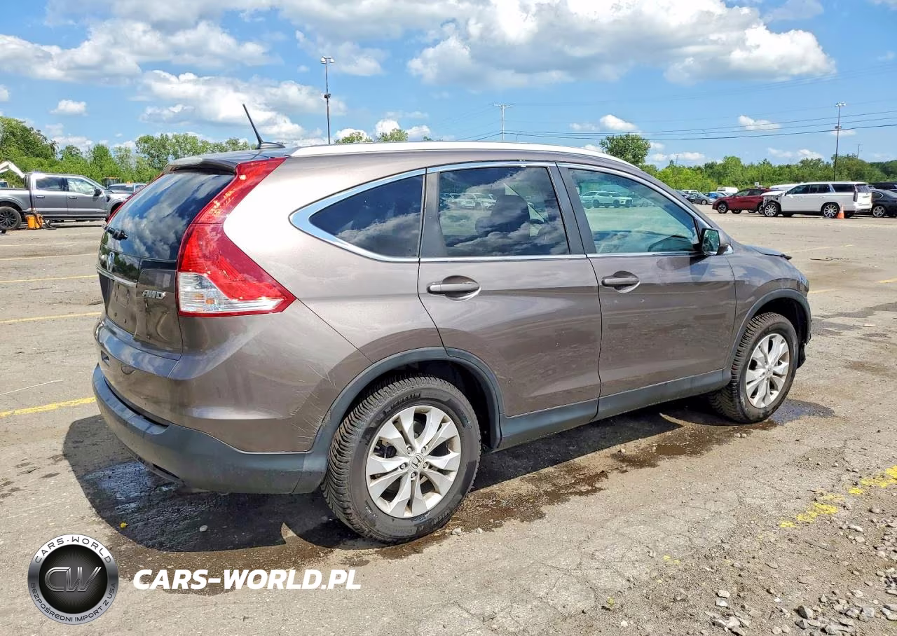 2014 Honda Cr-V Exl VIN:2HKRM4H73EH651654 - 3