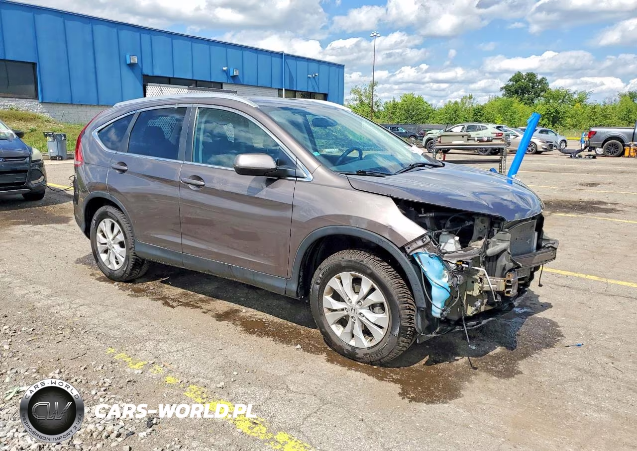 2014 Honda Cr-V Exl VIN:2HKRM4H73EH651654 - 4