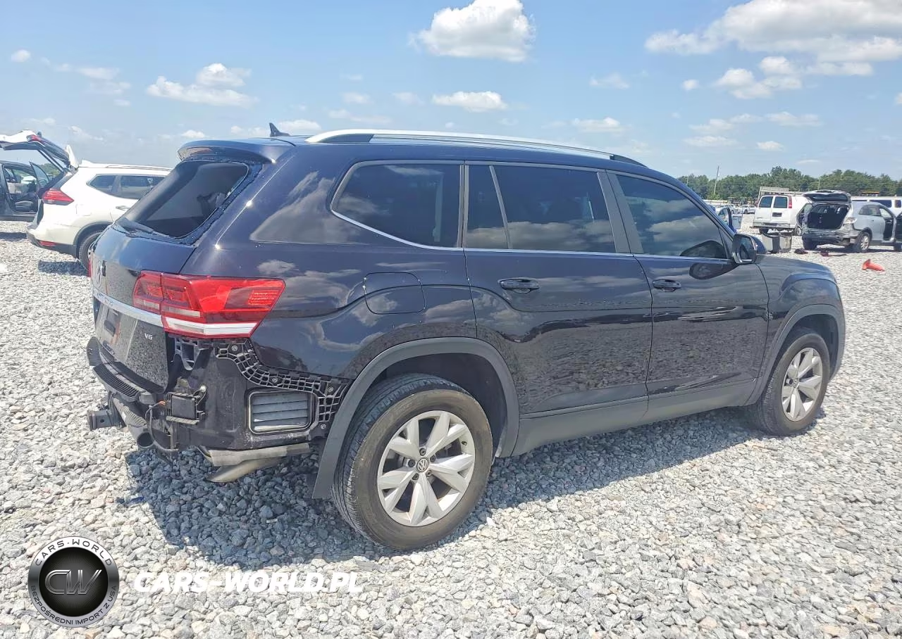2019 Volkswagen Atlas Se VIN:1V2WR2CA2KC507837 - 3