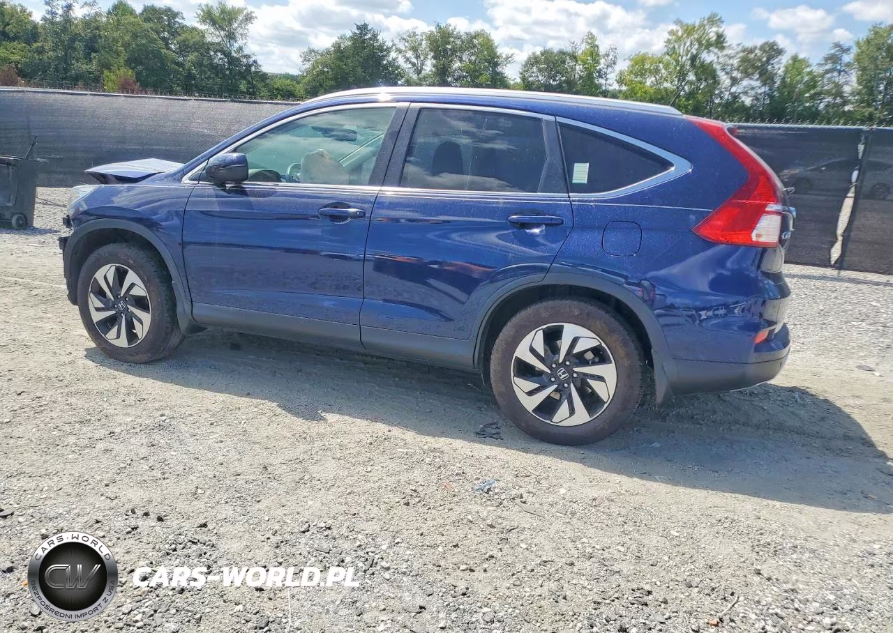 2015 Honda Cr-V Touring VIN:5J6RM4H93FL043318 - 2
