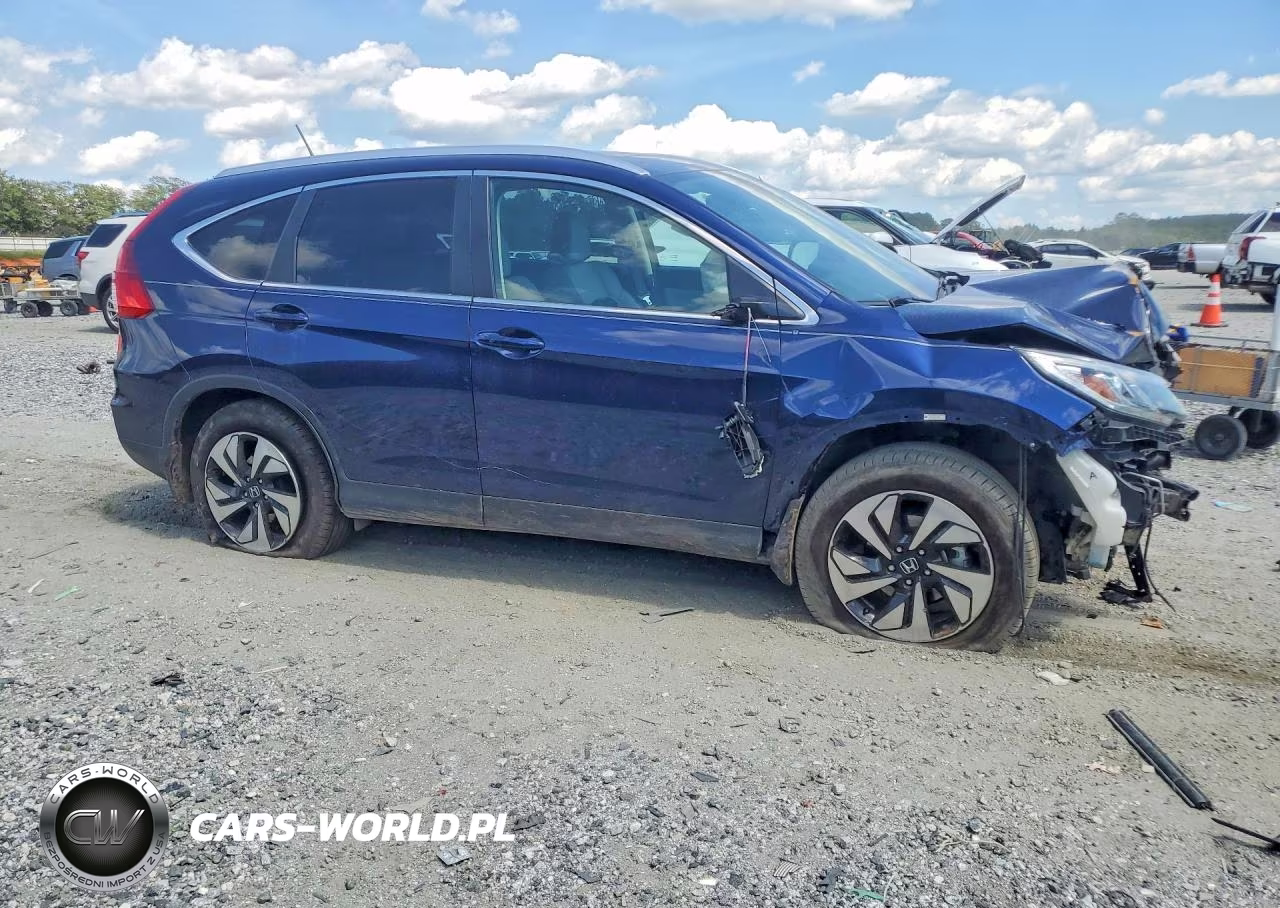 2015 Honda Cr-V Touring VIN:5J6RM4H93FL043318 - 4