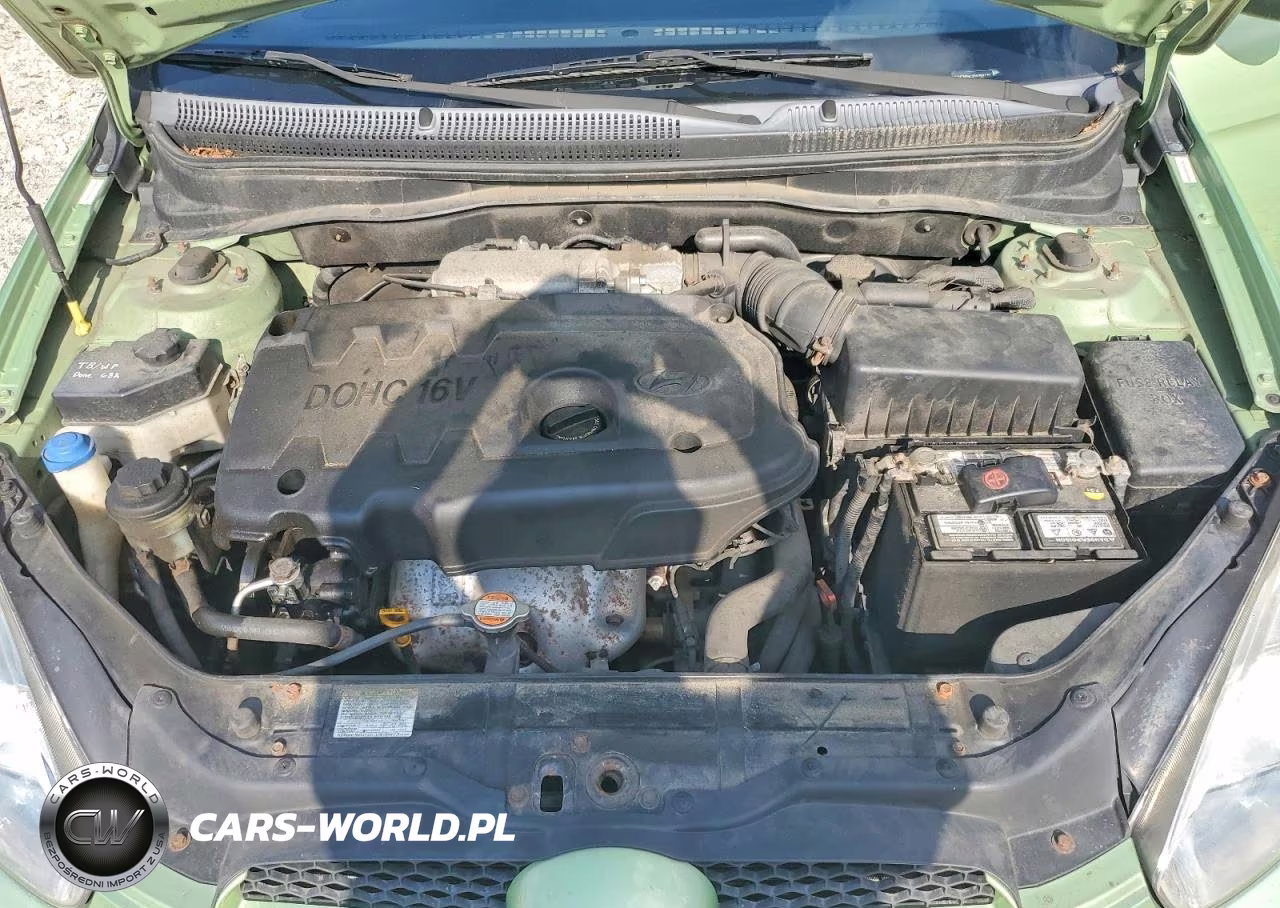 2008 Hyundai Accent Gs VIN:KMHCM36C28U099179 - 11