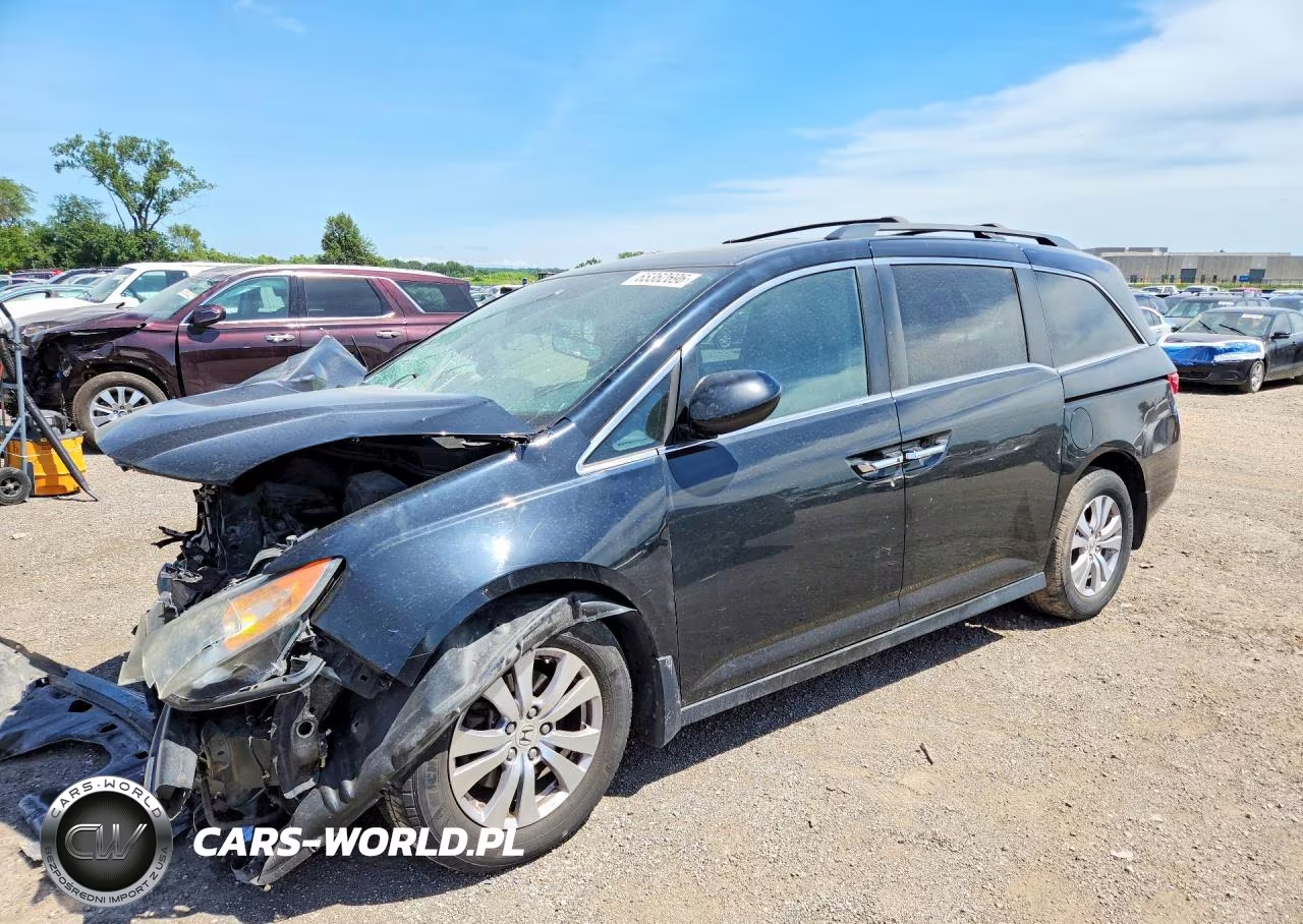 2016 Honda Odyssey Exl VIN:5FNRL5H65GB086566 - 1