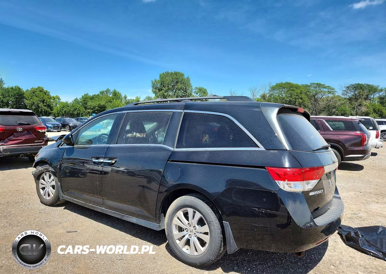 2016 Honda Odyssey Exl VIN:5FNRL5H65GB086566 - 2