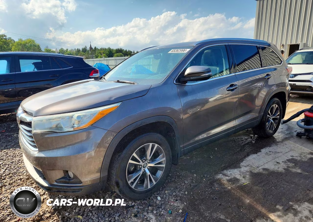 2016 Toyota Highlander Xle – zdjęcie 1 z 13