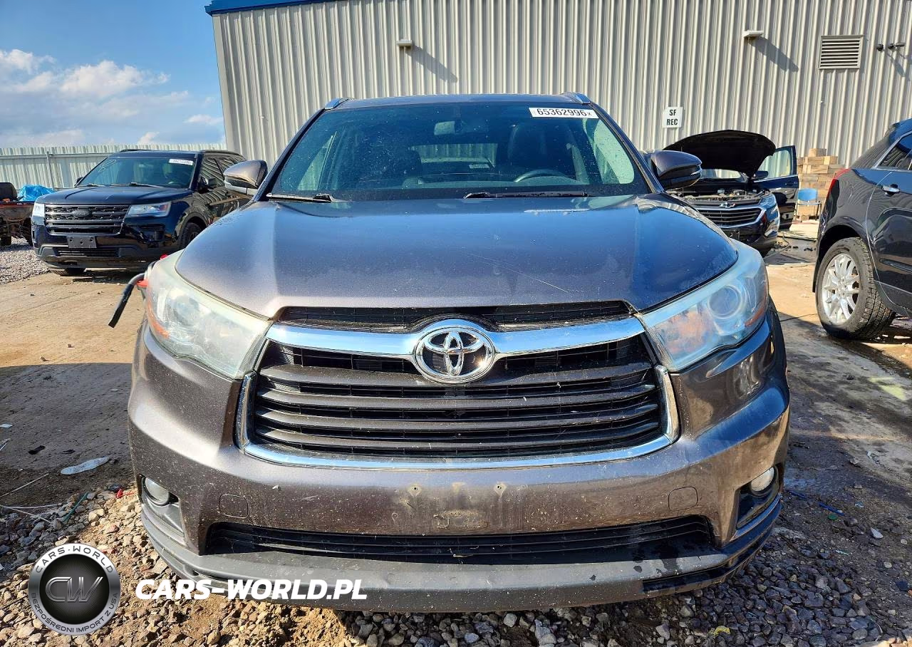 2016 Toyota Highlander Xle VIN:5TDJKRFH8GS297283 - 5