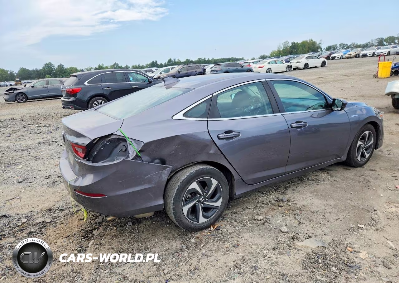 2021 Honda Insight Ex VIN:19XZE4F58ME010372 - 3