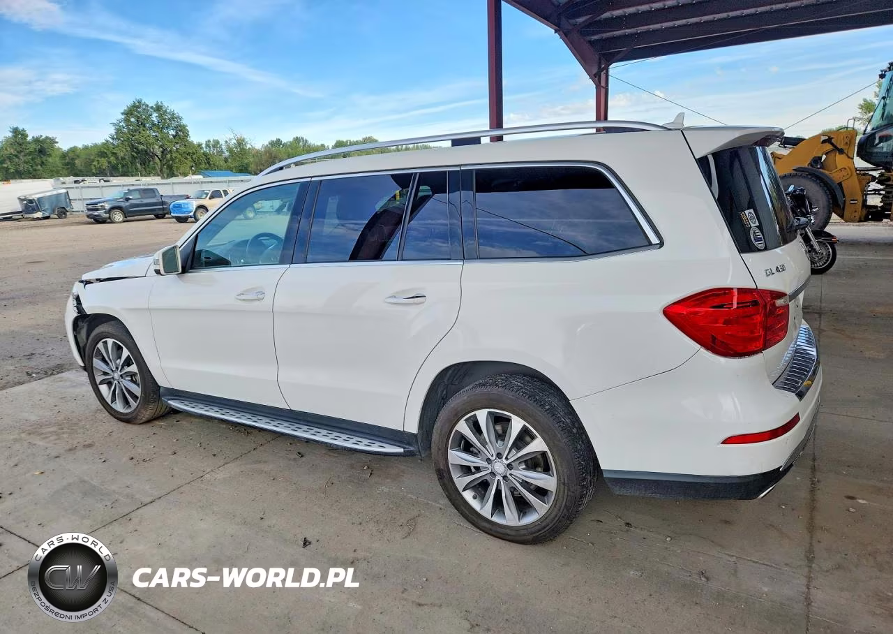 2015 Mercedes-Benz Gl 450 4Matic VIN:4JGDF6EE7FA614355 - 2