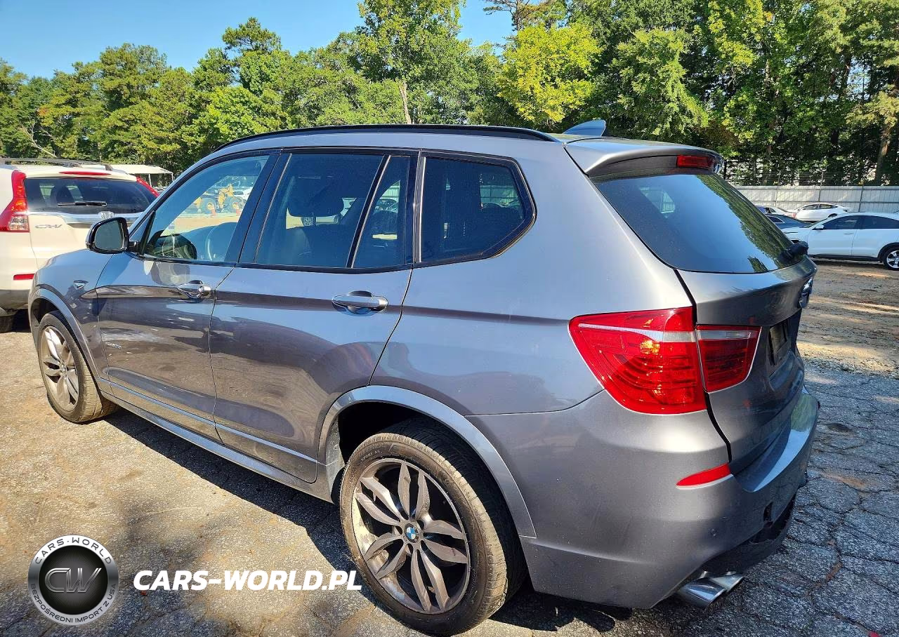2017 BMW X3 Sdrive28I VIN:5UXWZ7C38H0V90179 - 2