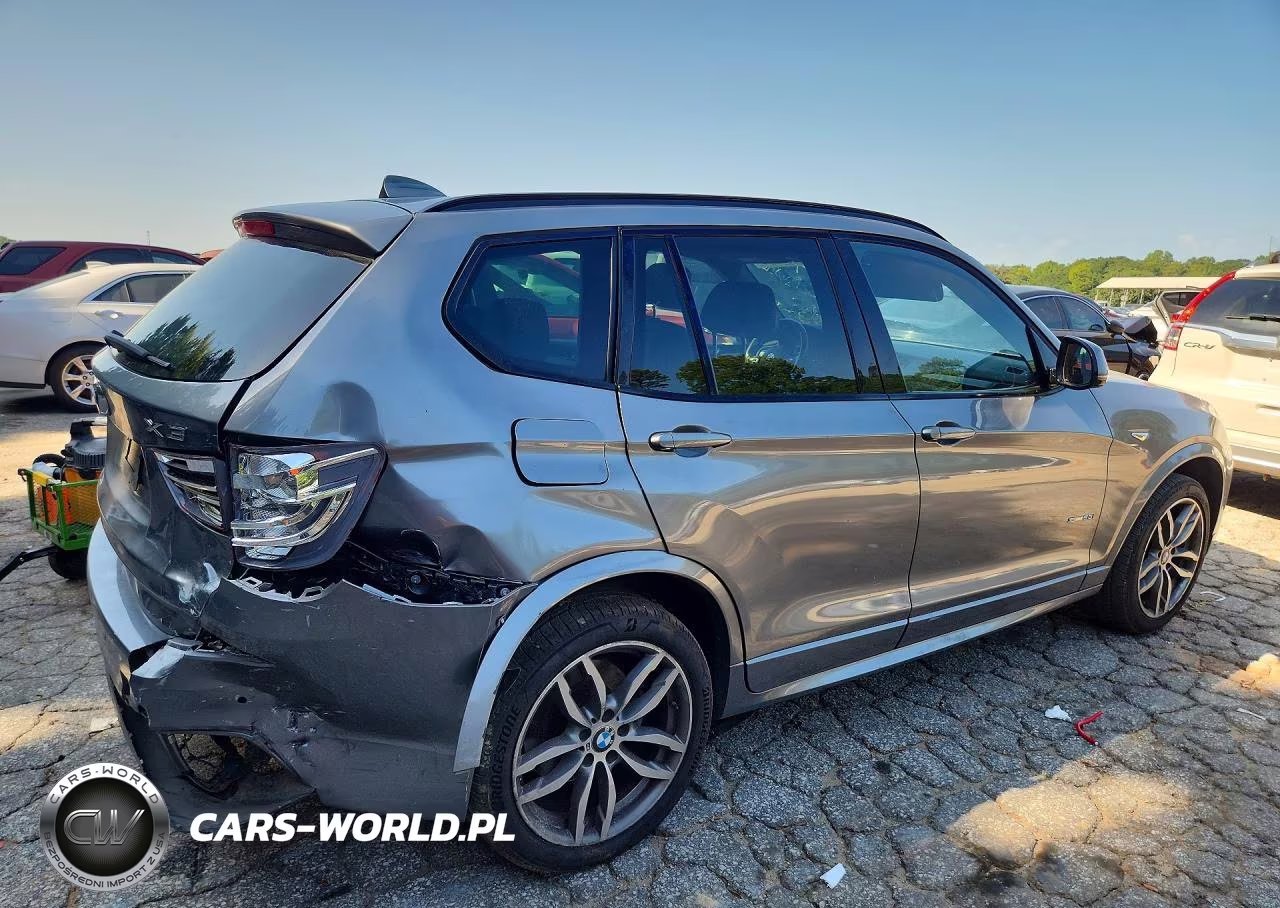 2017 BMW X3 Sdrive28I VIN:5UXWZ7C38H0V90179 - 3