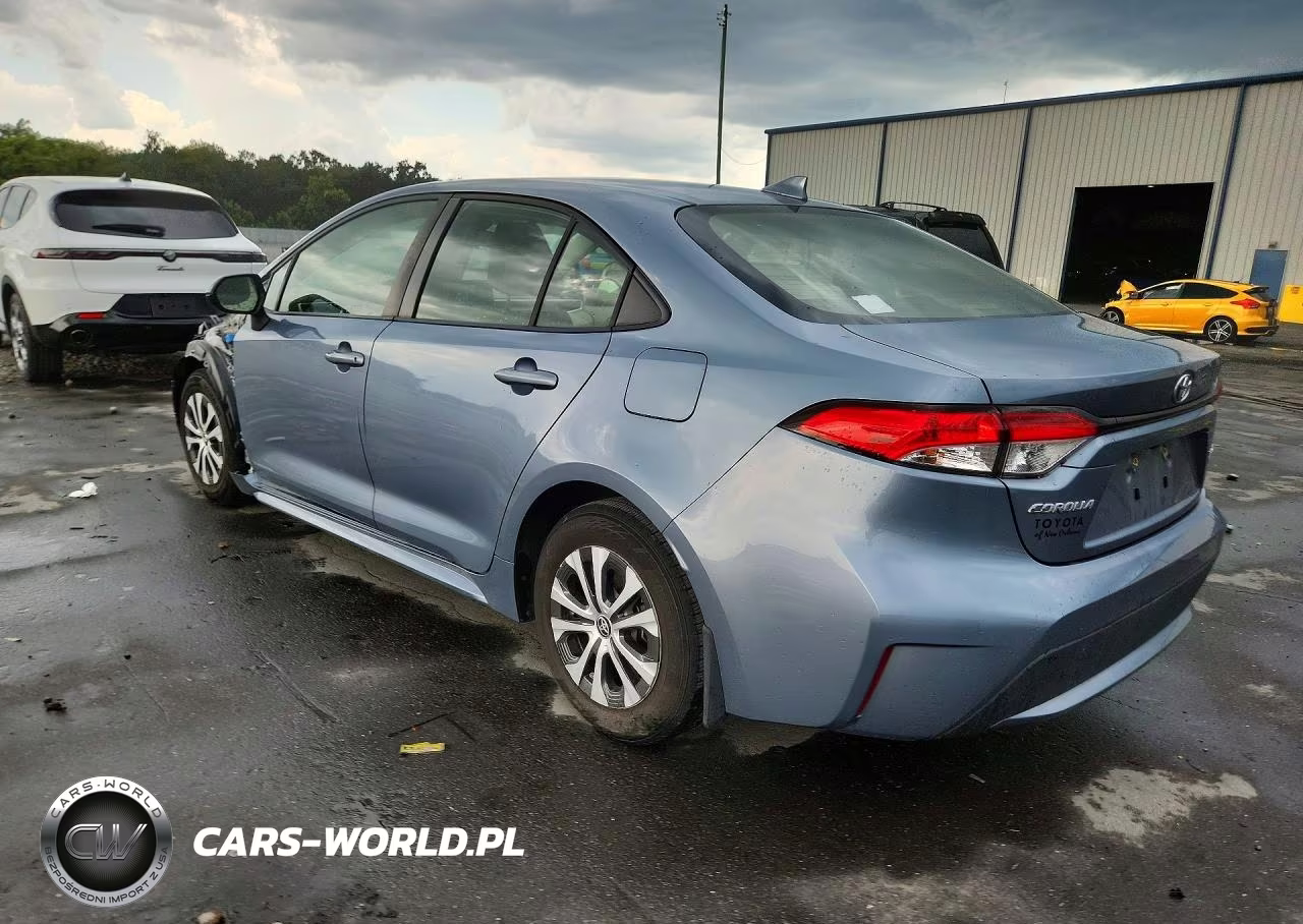 2021 Toyota Corolla Le VIN:JTDEAMDE1MJ004154 - 2