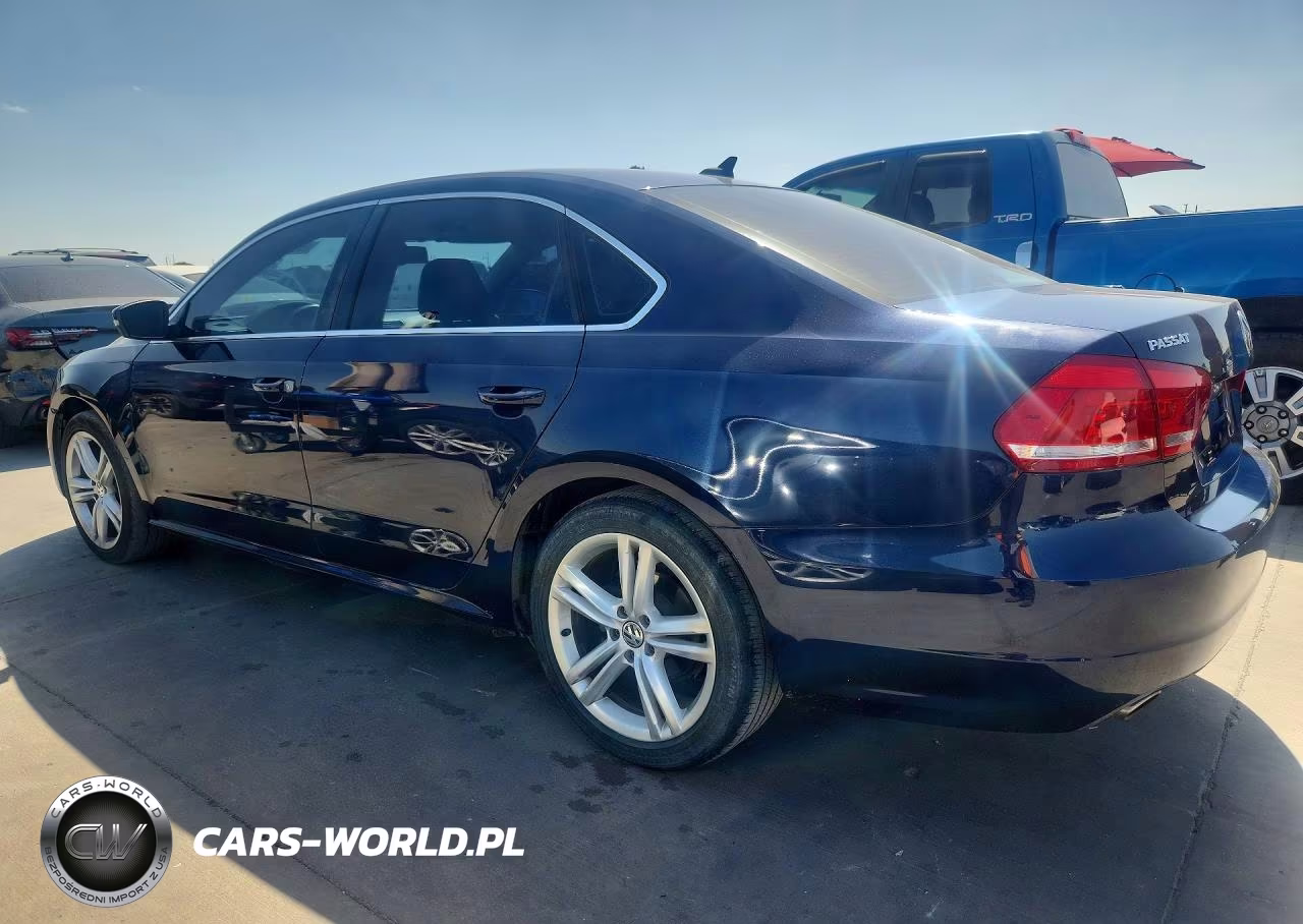 2014 Volkswagen Passat Se VIN:1VWBN7A3XEC105899 - 2