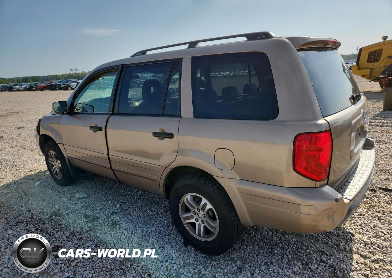 2004 Honda Pilot Exl VIN:2HKYF18624H620387 - 2