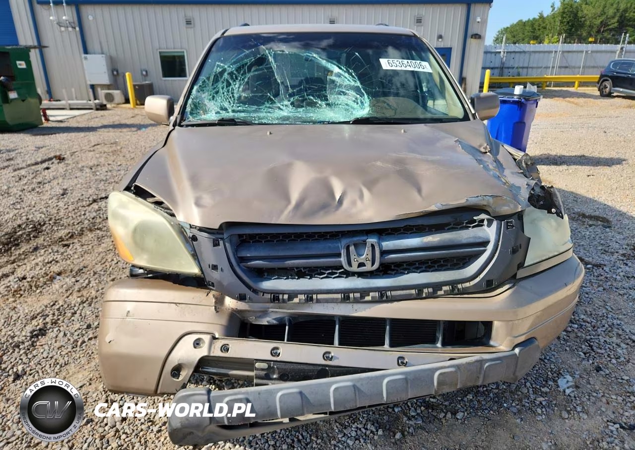 2004 Honda Pilot Exl VIN:2HKYF18624H620387 - 5