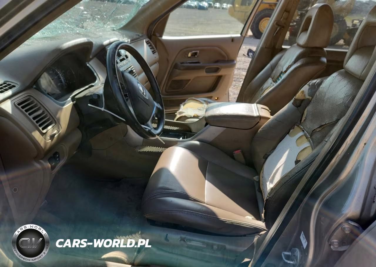 2004 Honda Pilot Exl VIN:2HKYF18624H620387 - 7