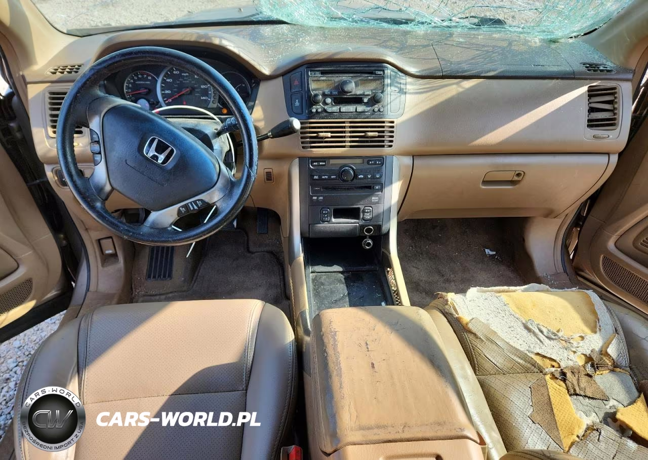 2004 Honda Pilot Exl VIN:2HKYF18624H620387 - 8