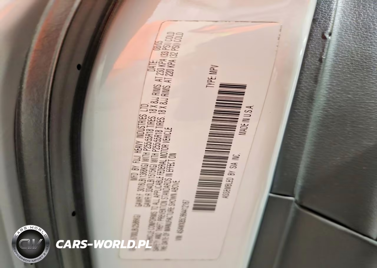 2006 Subaru B9 Tribeca 3.0 H6 VIN:4S4WX85C664412167 - 13