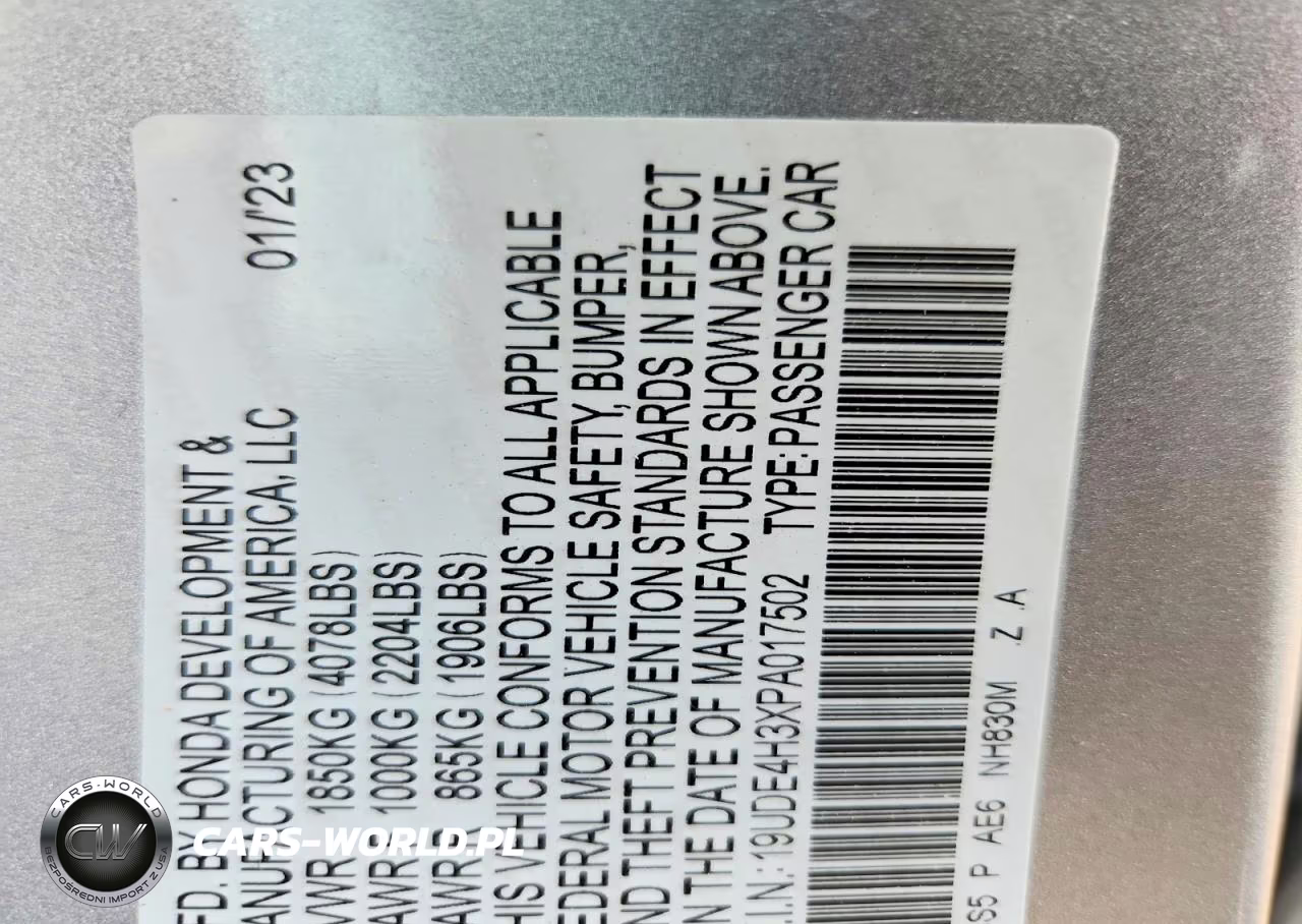 2023 Acura Integra A-Spec VIN:19UDE4H3XPA017502 - 13
