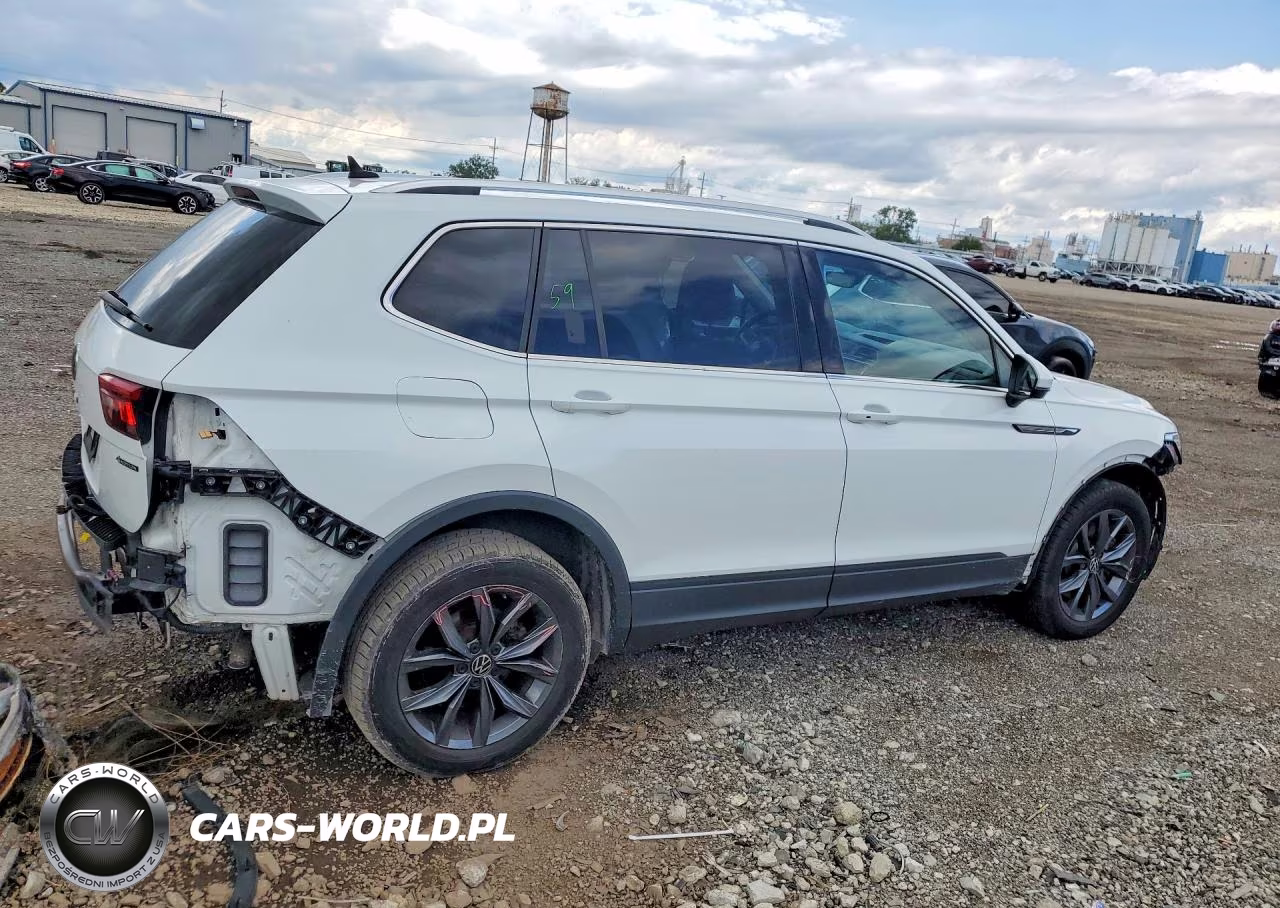 2022 Volkswagen Tiguan Se VIN:3VV2B7AX2NM089390 - 3
