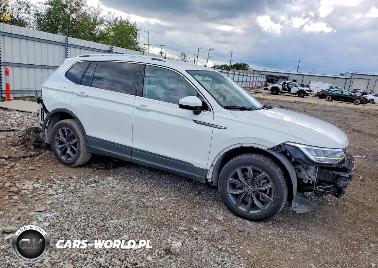 2022 Volkswagen Tiguan Se VIN:3VV2B7AX2NM089390 - 4