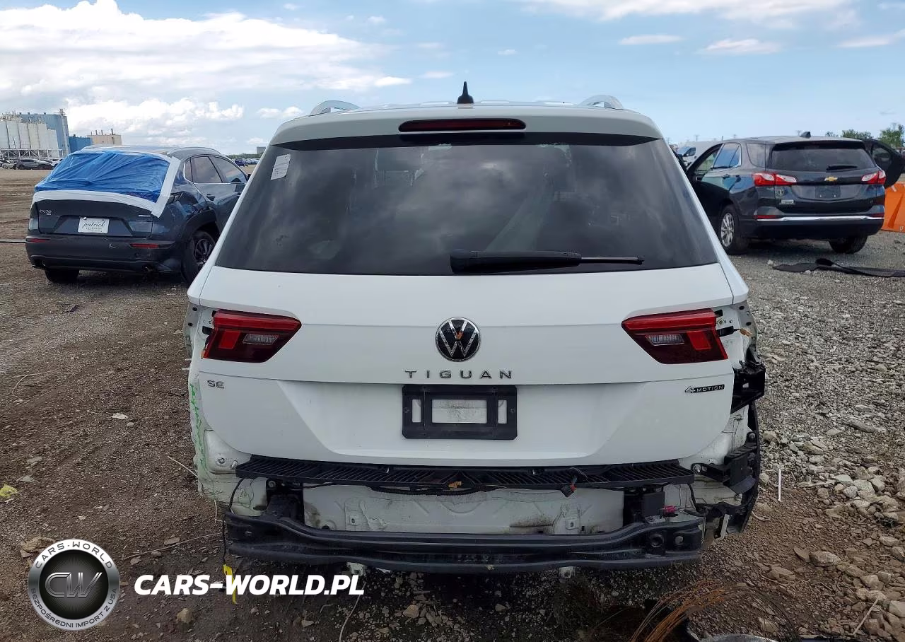 2022 Volkswagen Tiguan Se VIN:3VV2B7AX2NM089390 - 6