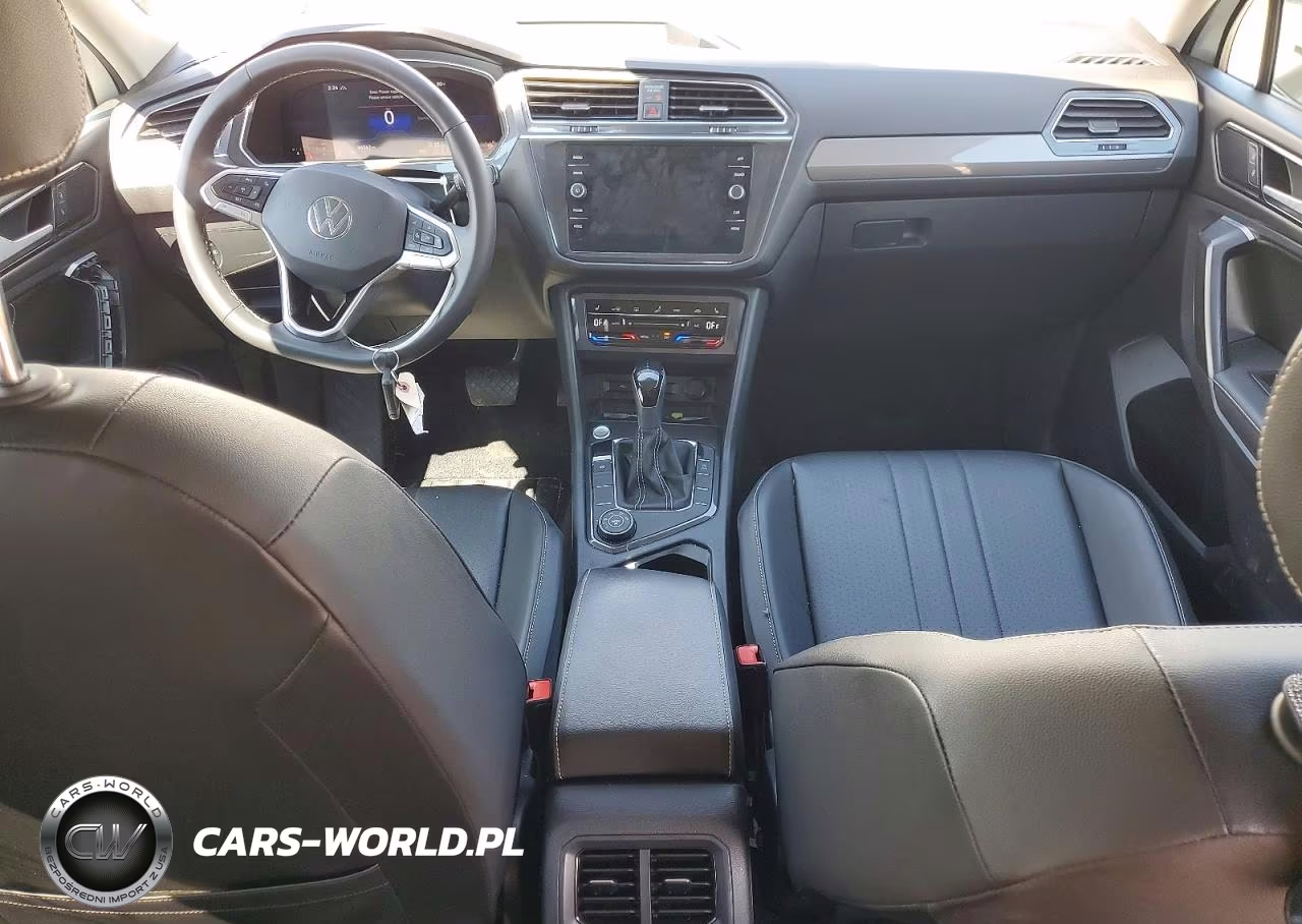 2022 Volkswagen Tiguan Se VIN:3VV2B7AX2NM089390 - 8
