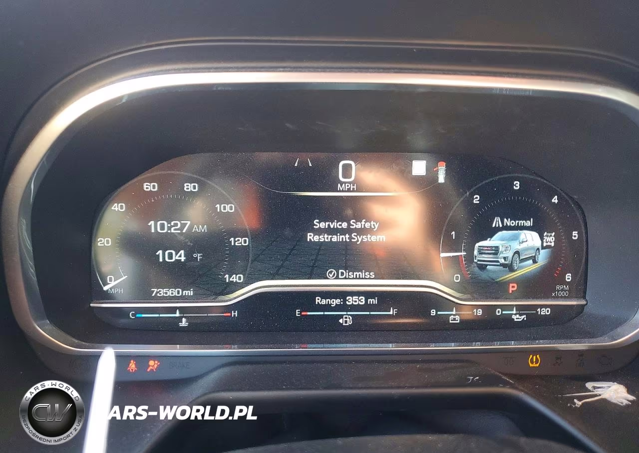2023 GMC Yukon At4 VIN:1GKS2CKD3PR173249 - 9