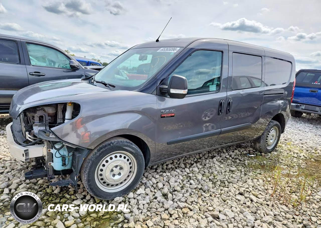 2022 Ram Promaster City Tradesman Delivery Van VIN:ZFBHRFAB6N6W76228 - 1
