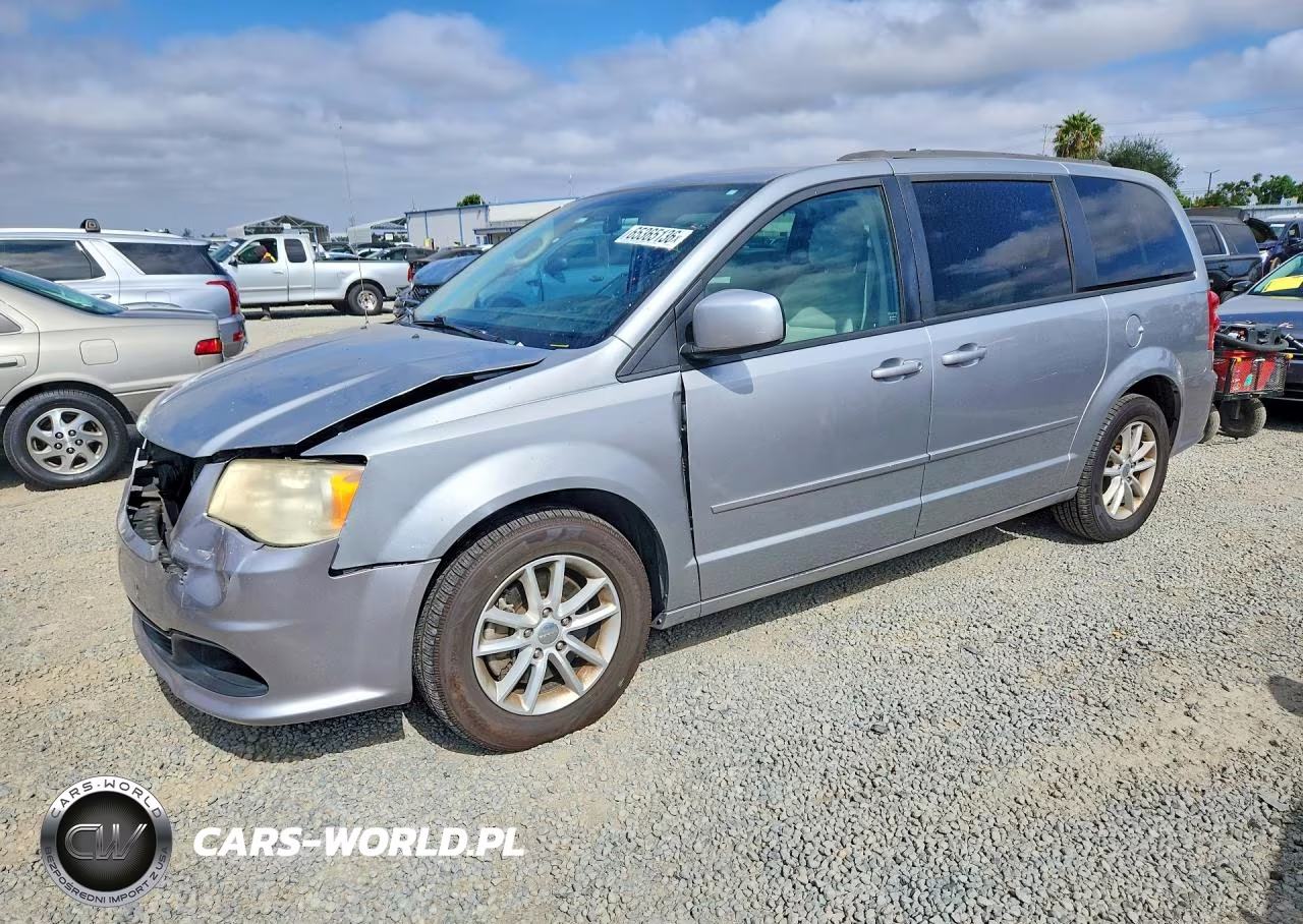 2014 Dodge Grand Caravan Sxt VIN:2C4RDGCG2ER362356 - 1