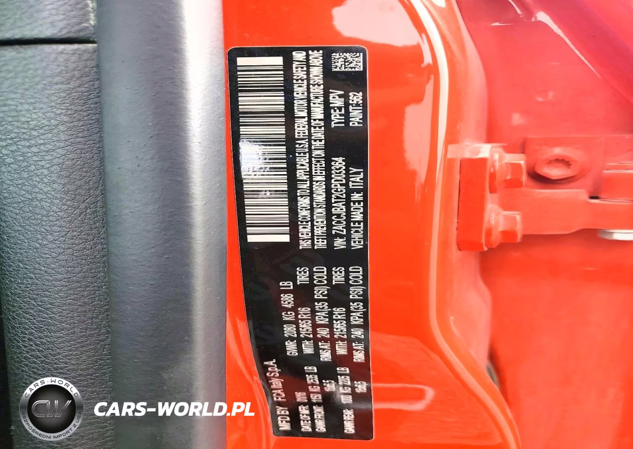 2016 Jeep Renegade Sport VIN:ZACCJBAT2GPD03364 - 13
