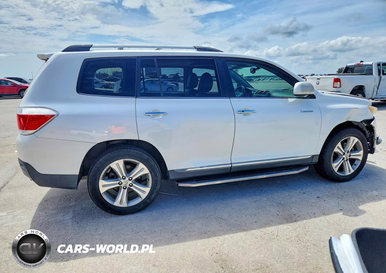 2013 Toyota Highlander Limited VIN:5TDYK3EH4DS118455 - 3