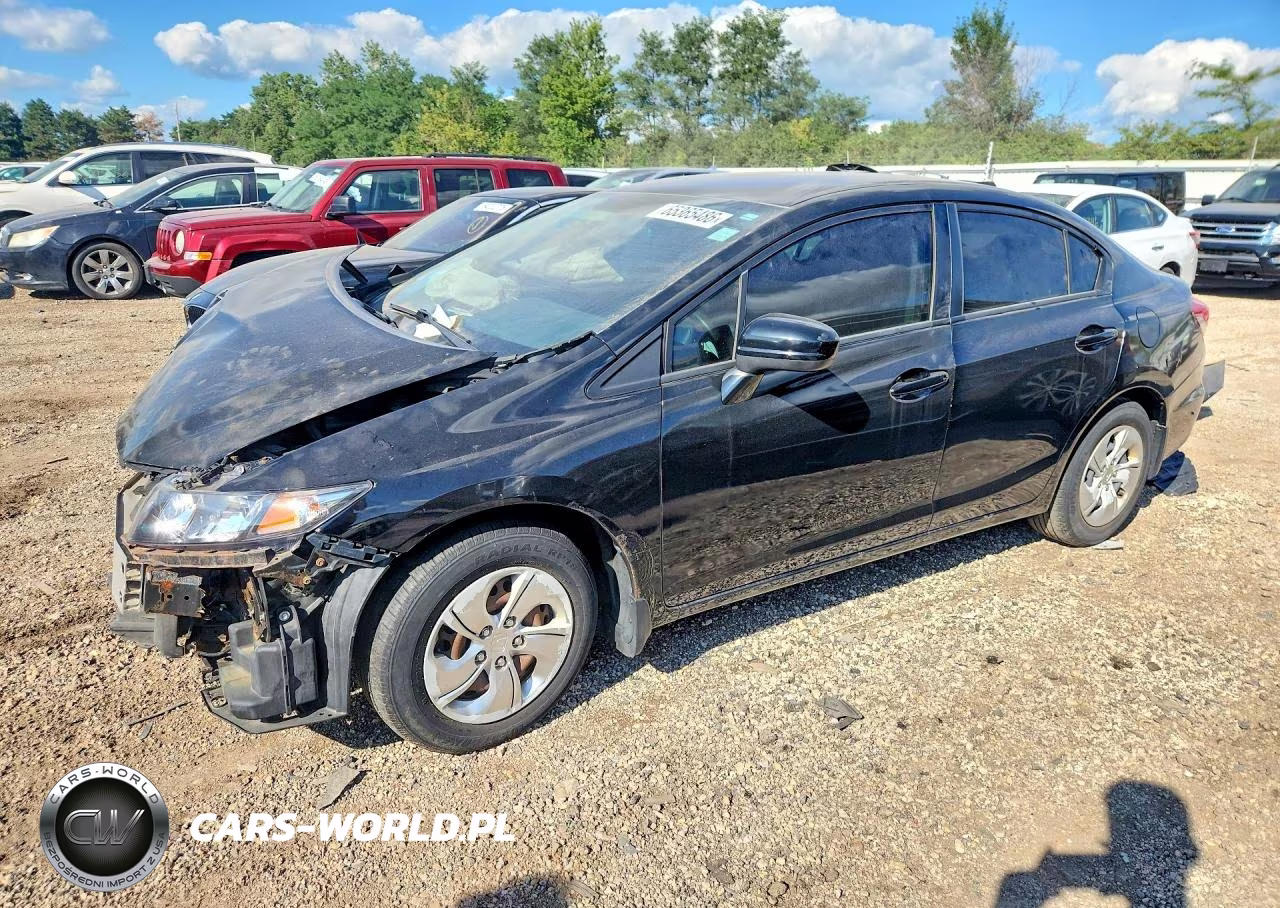 2015 Honda Civic Lx VIN:19XFB2F59FE051628 - 1