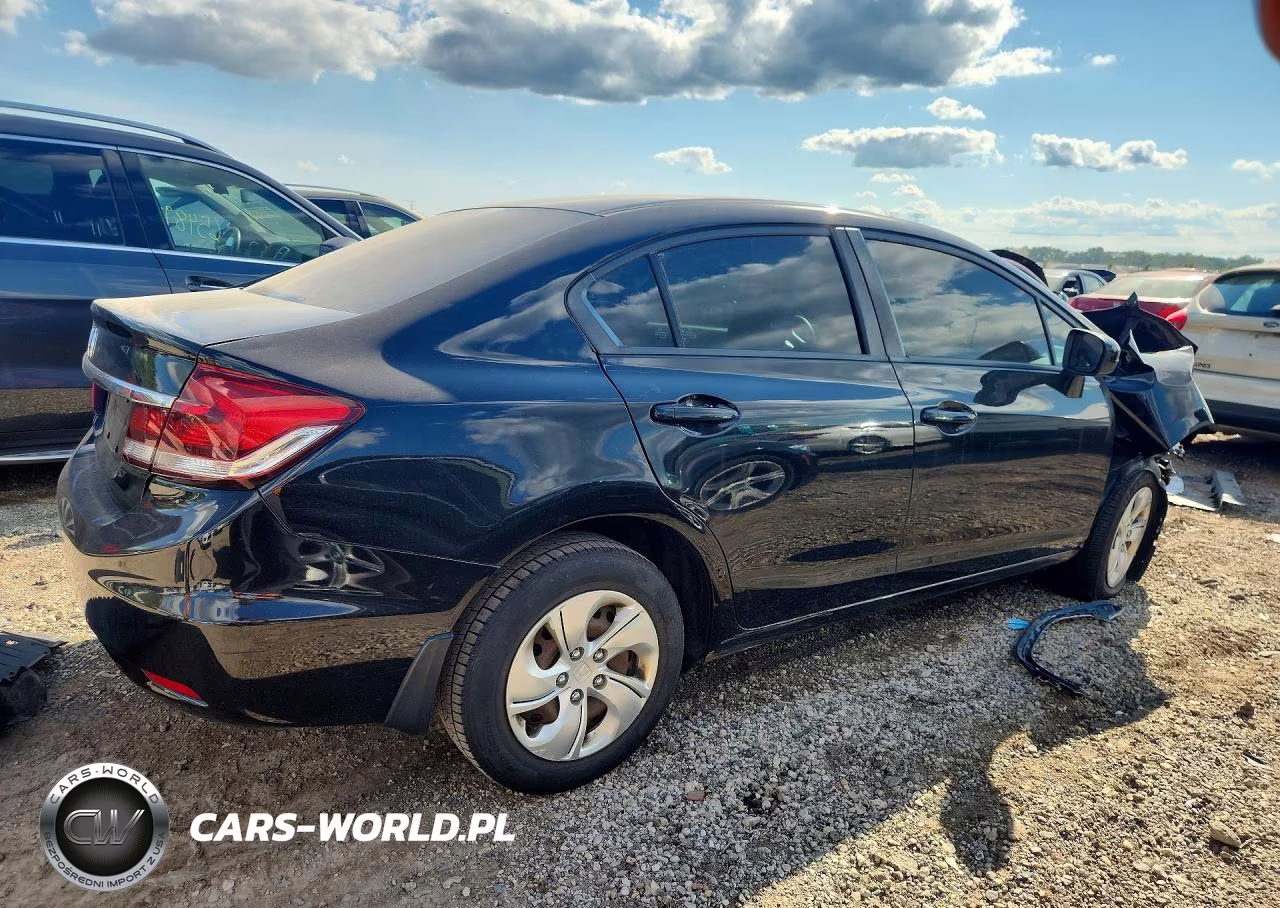 2015 Honda Civic Lx VIN:19XFB2F59FE051628 - 3