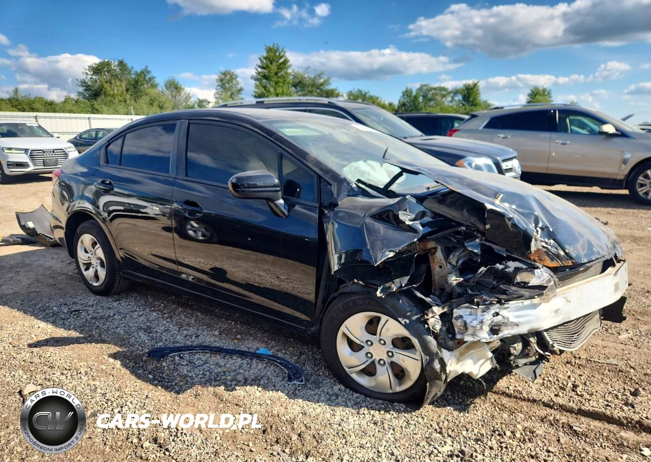 2015 Honda Civic Lx VIN:19XFB2F59FE051628 - 4