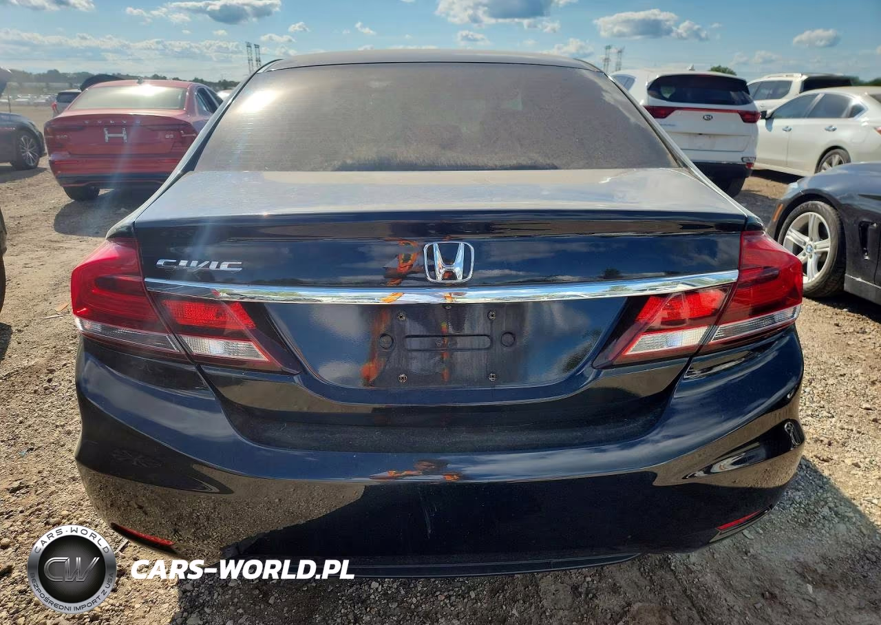 2015 Honda Civic Lx VIN:19XFB2F59FE051628 - 6