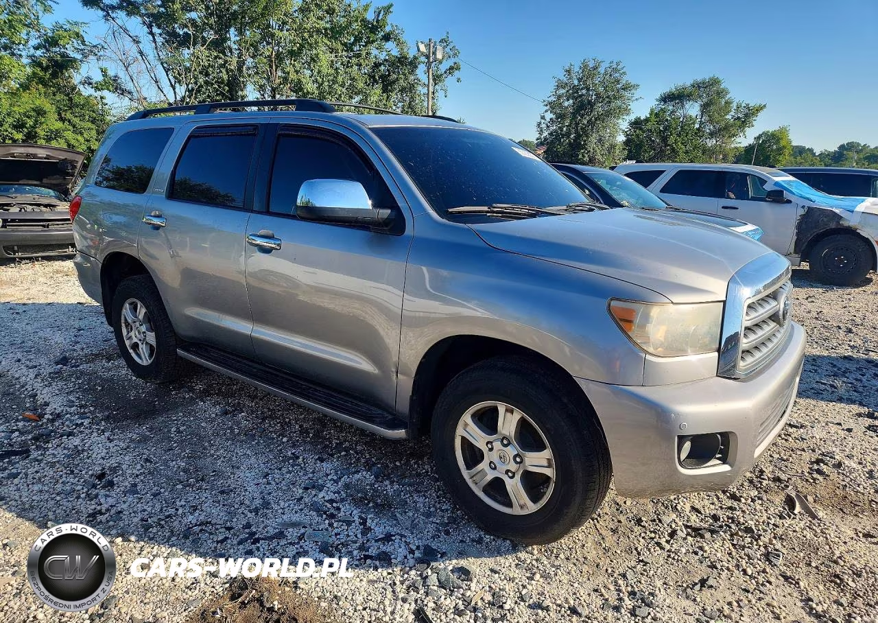 2008 Toyota Sequoia Limited VIN:5TDBY68A88S005151 - 4