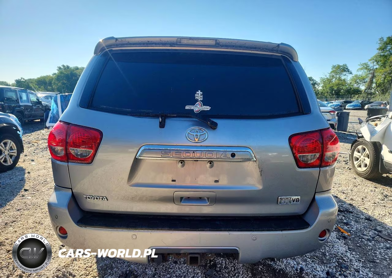 2008 Toyota Sequoia Limited VIN:5TDBY68A88S005151 - 6