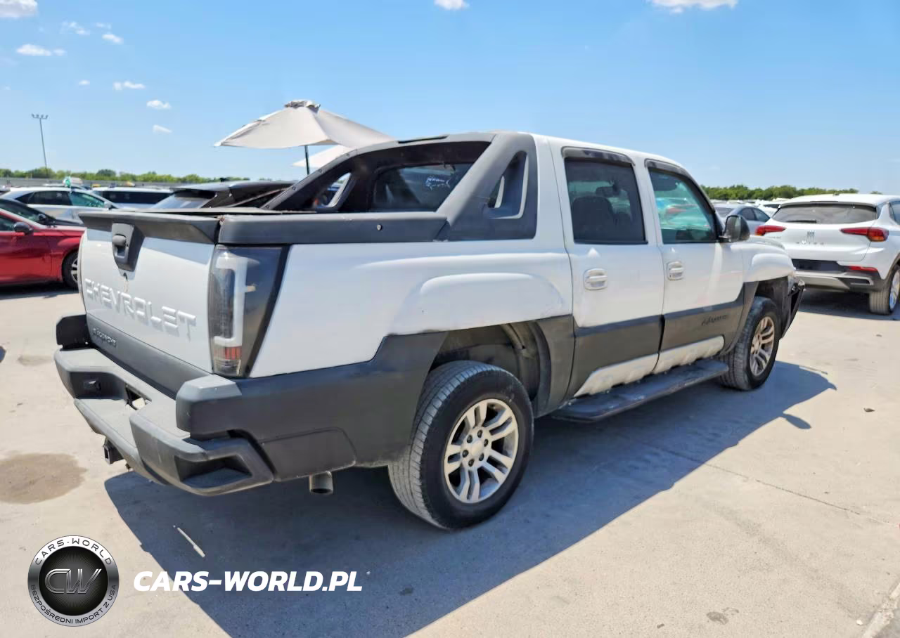 2002 Chevrolet Avalanche C1500 VIN:3GNEC13T82G125522 - 3
