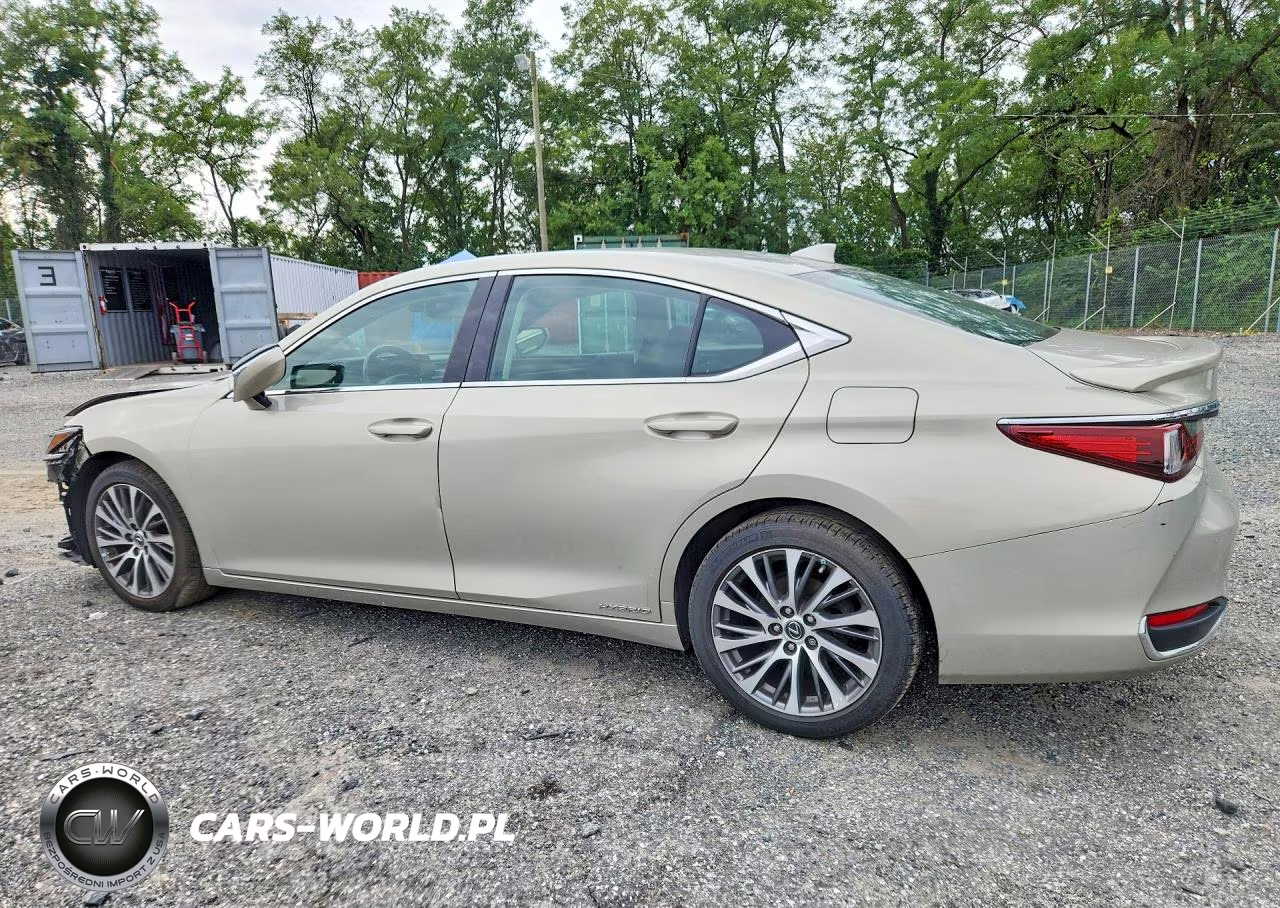 2019 Lexus Es 300H VIN:58AB21B15KU002437 - 2