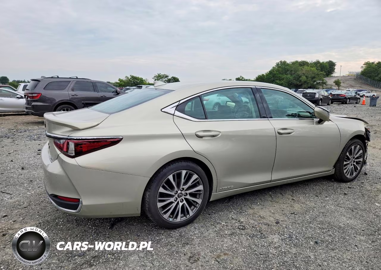 2019 Lexus Es 300H VIN:58AB21B15KU002437 - 3