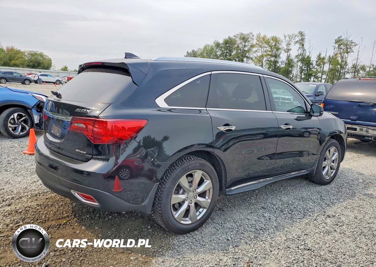 2015 Acura Mdx Advance VIN:5FRYD4H80FB001697 - 3