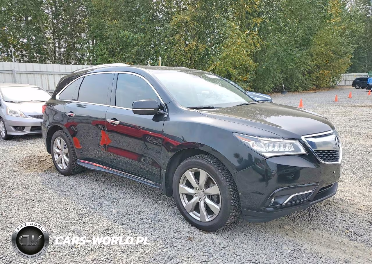 2015 Acura Mdx Advance VIN:5FRYD4H80FB001697 - 4