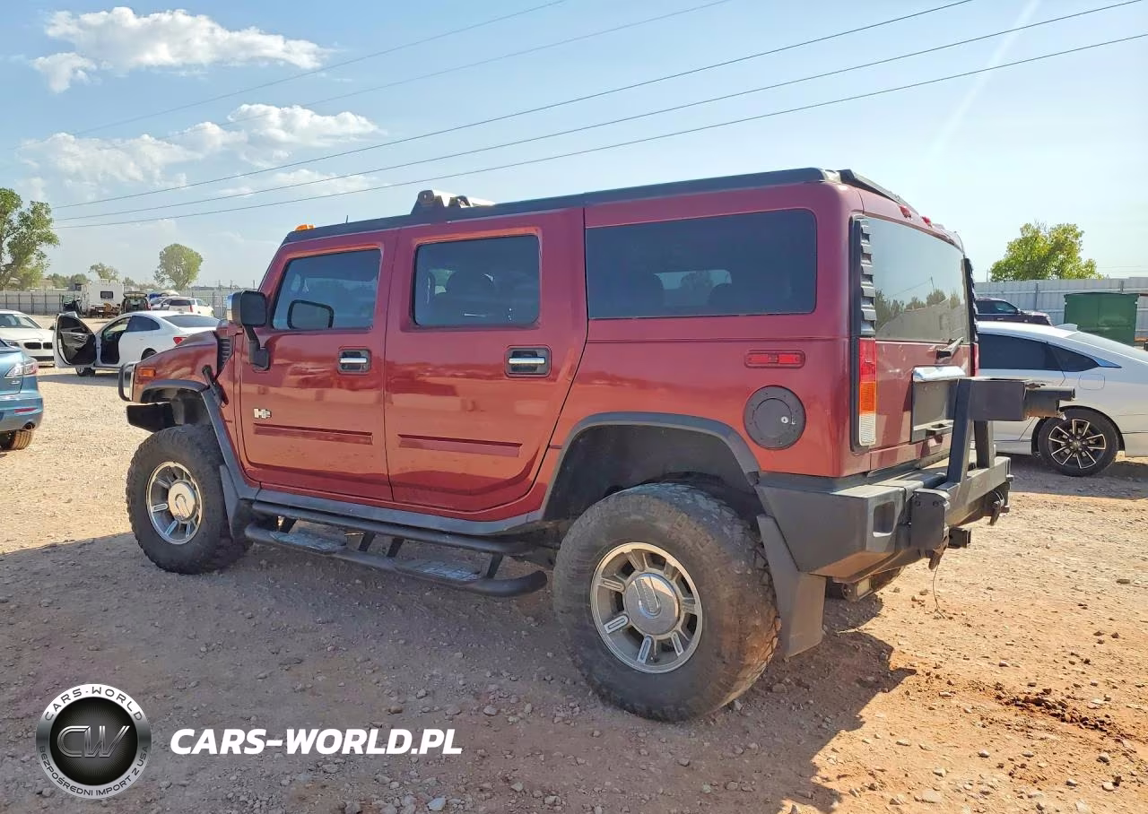 2003 Hummer H2 VIN:5GRGN23U33H146861 - 2
