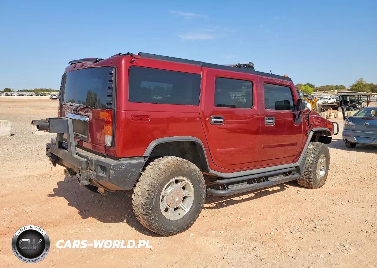 2003 Hummer H2 VIN:5GRGN23U33H146861 - 3