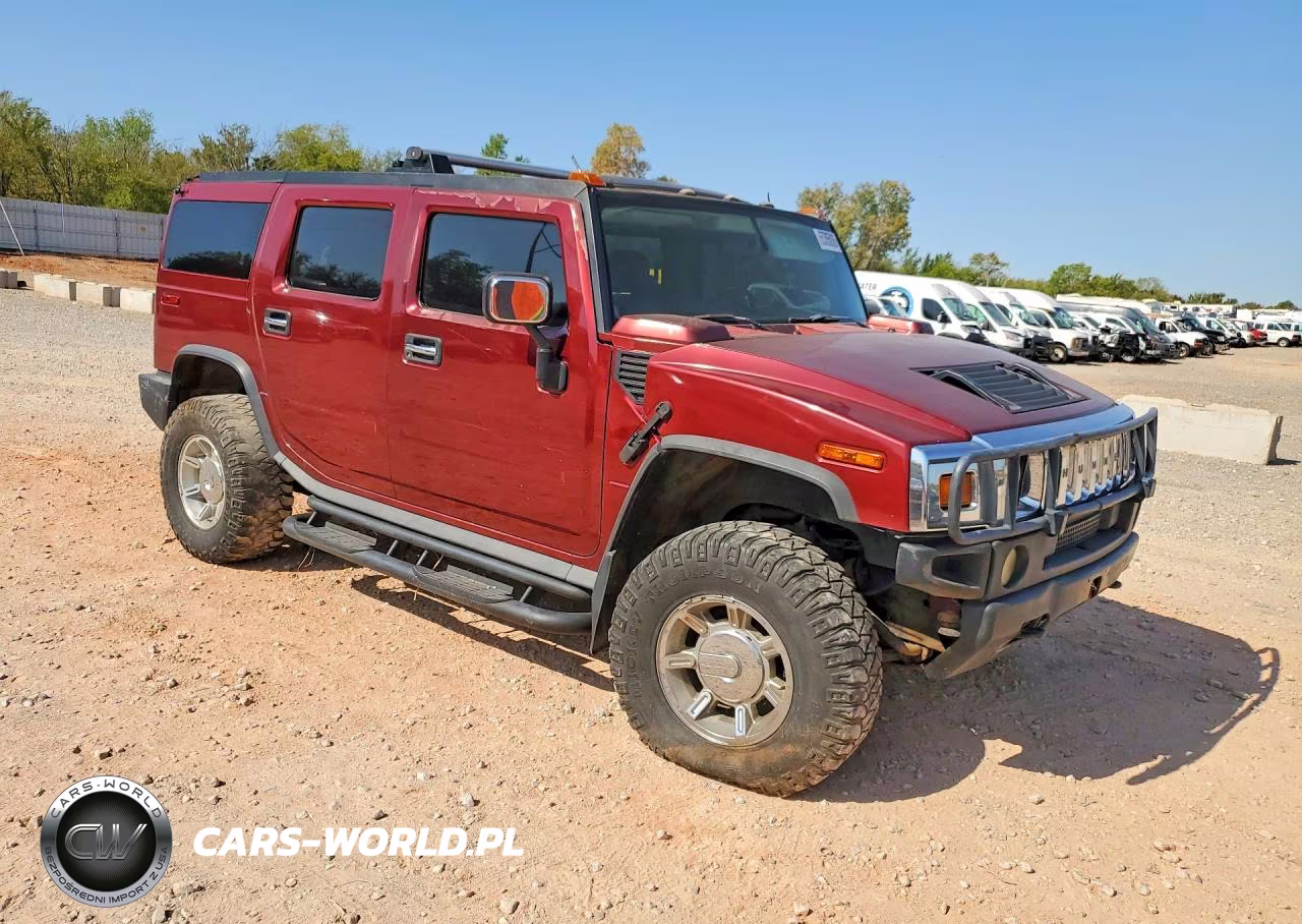 2003 Hummer H2 VIN:5GRGN23U33H146861 - 4