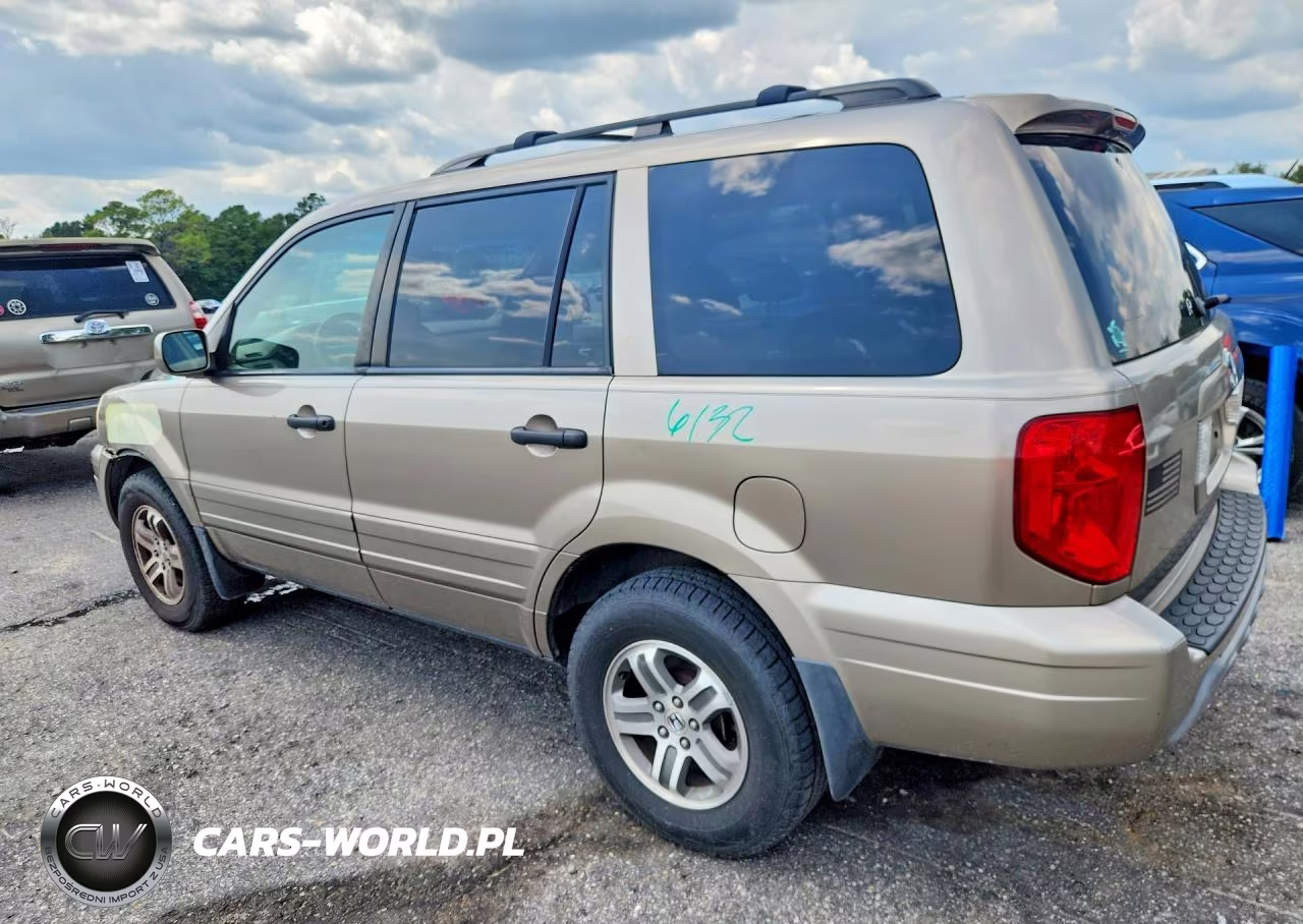 2004 Honda Pilot Exl VIN:2HKYF18564H556748 - 2