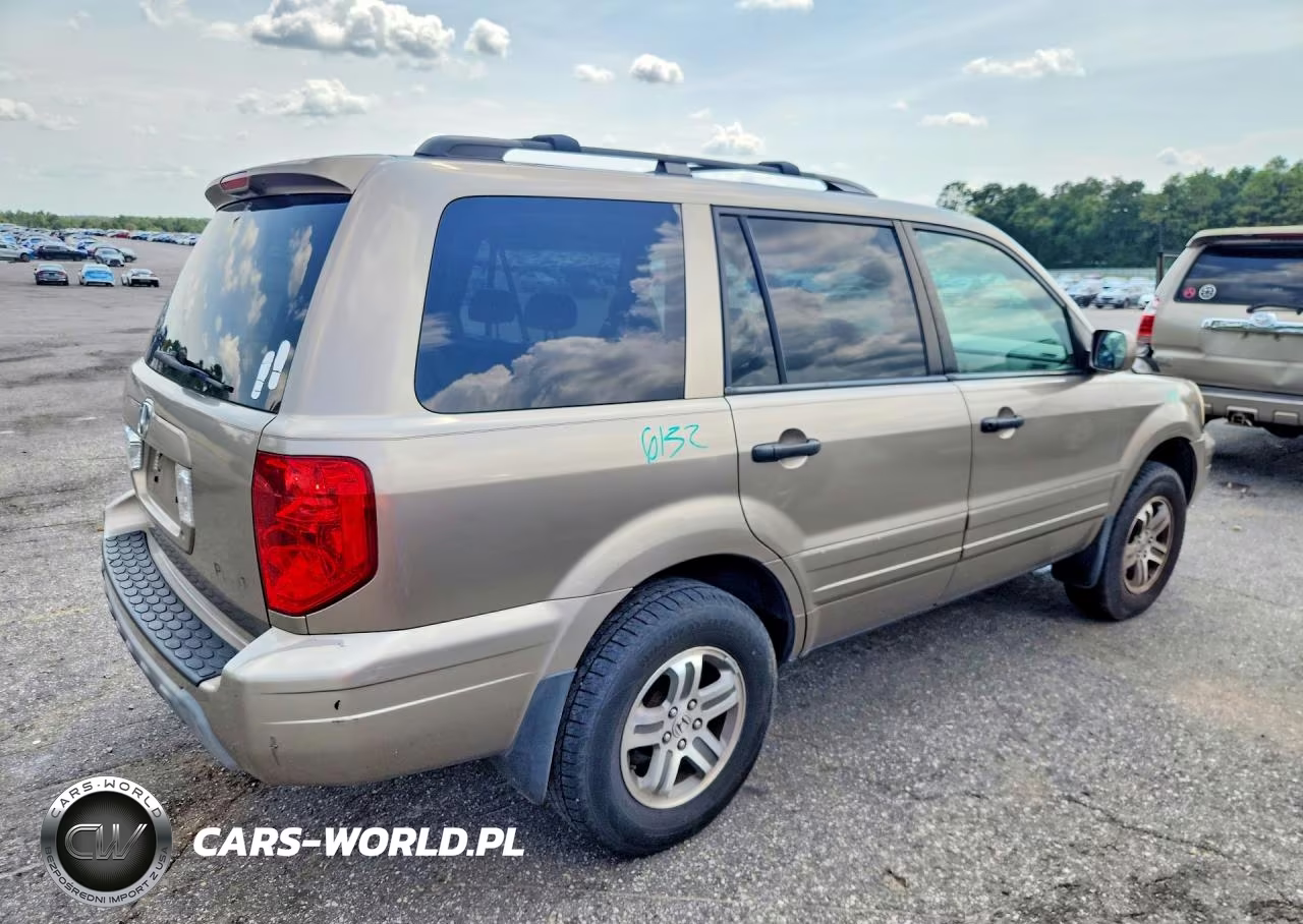 2004 Honda Pilot Exl VIN:2HKYF18564H556748 - 3