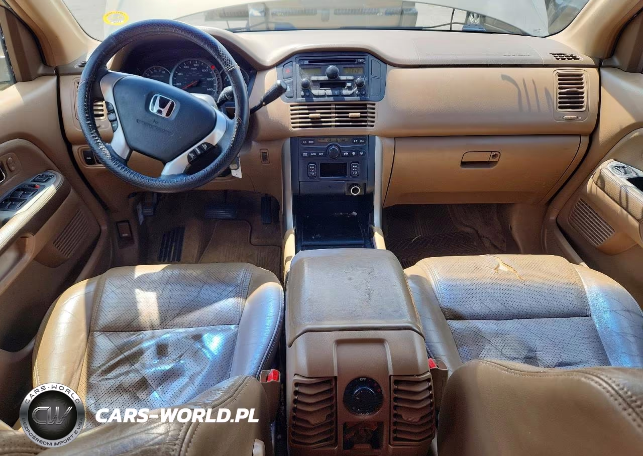 2004 Honda Pilot Exl VIN:2HKYF18564H556748 - 8