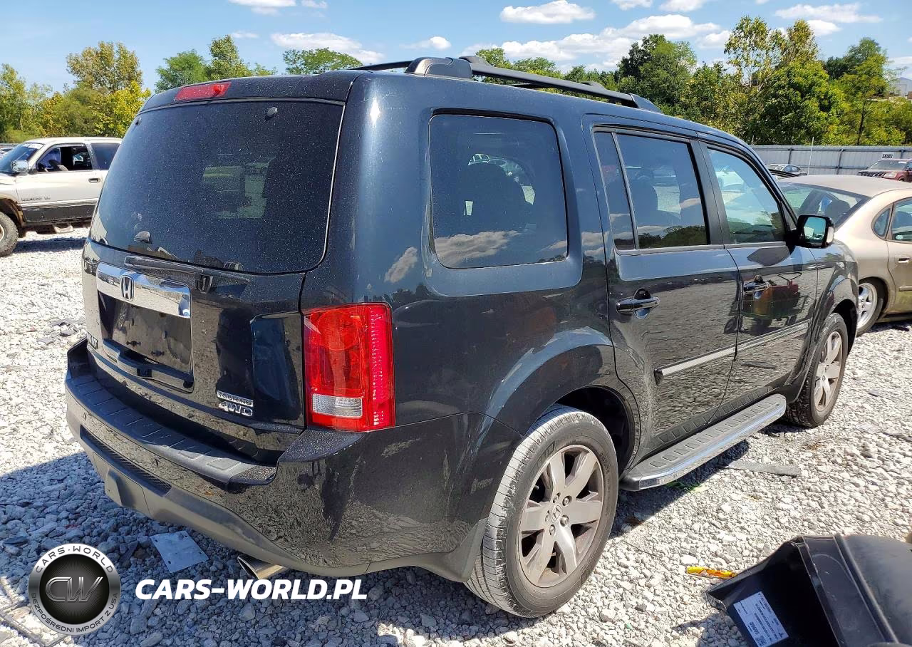 2014 Honda Pilot Touring VIN:5FNYF4H95EB029031 - 3