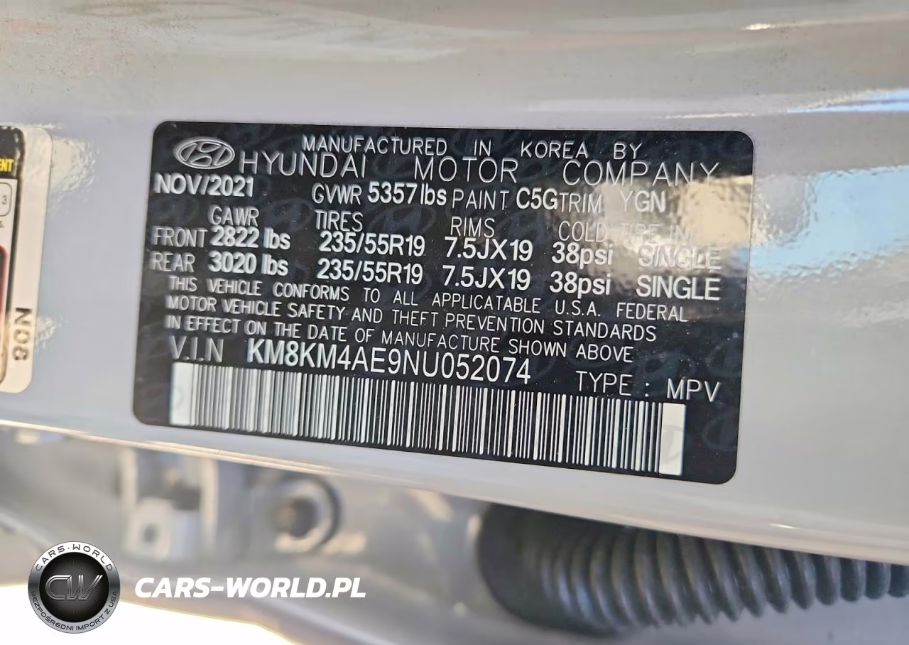 2022 Hyundai Ioniq 5 Se VIN:KM8KM4AE9NU052074 - 14